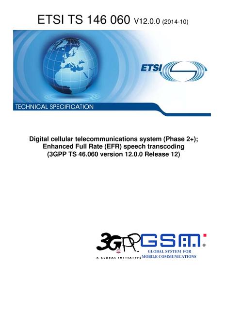 ETSI TS 146 060