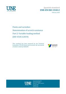 AENOR UNE-EN ISO 1518-2