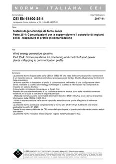 CEI EN 61400-25-4