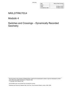 NR NR/L2/TRK/7014/04 ISSUE 1
