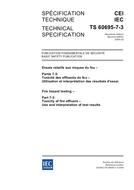 IEC/TS 60695-7-3 Ed. 2.0 b:2004