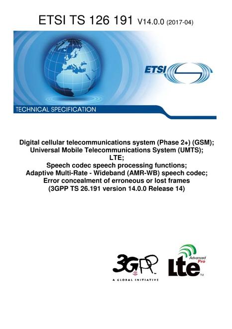 ETSI TS 126 191