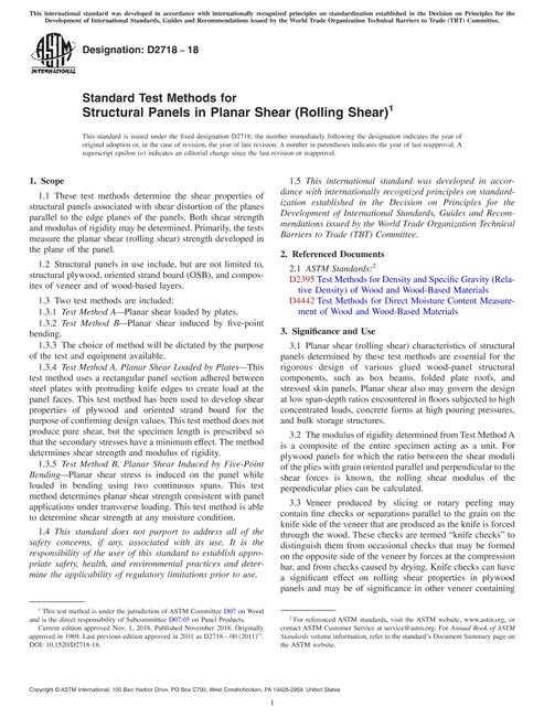 ASTM D2718-18