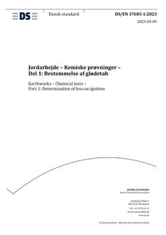 DANSK DS/EN 17685-1