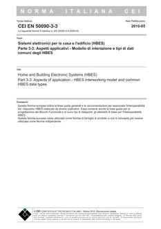 CEI EN 50090-3-3
