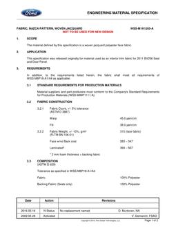 FORD WSS-M1H1205-A