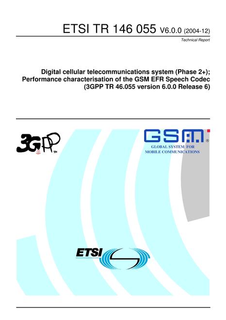 ETSI TR 146 055