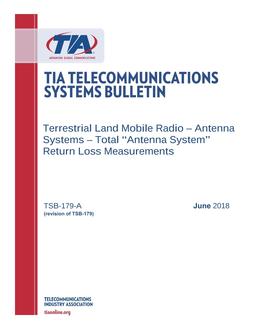 TIA TSB-179-A