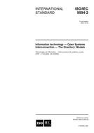ISO/IEC 9594-2:2001