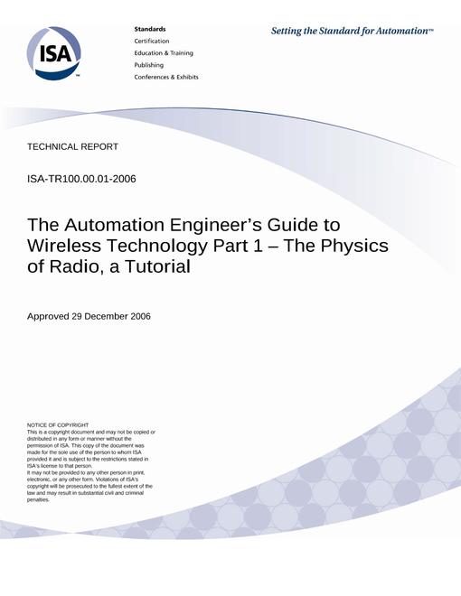ISA TR100.00.01