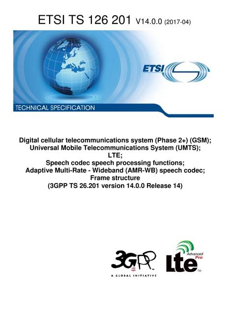 ETSI TS 126 201
