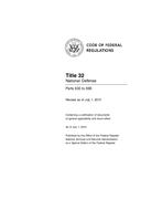 CFR 32CFR 630-699