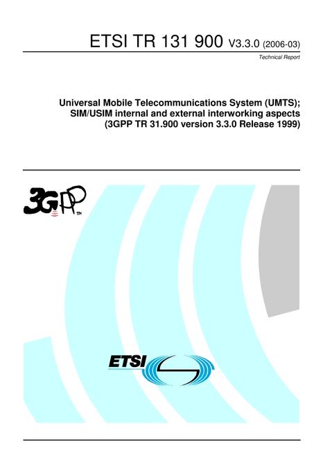 ETSI TR 131 900