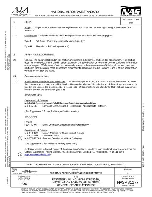 AIA NASM81177