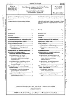VDI VDI 2308 BLATT 1