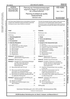 VDI VDI 4280 BLATT 1