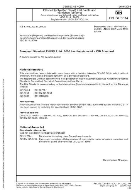 DIN EN ISO 2114