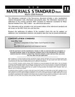 MPIF Standard 35 - Injection Molded - Addendum