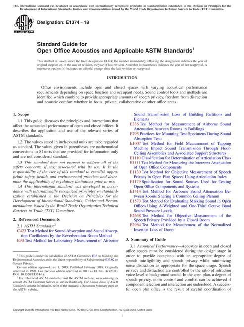 ASTM E1374-18
