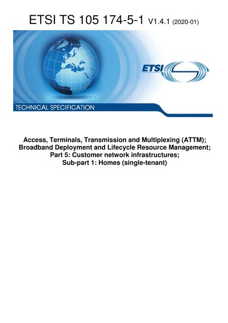 ETSI TS 105 174-5-1