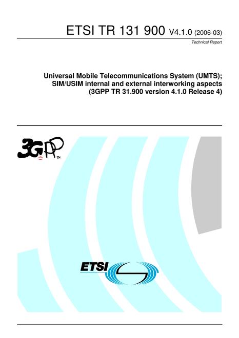 ETSI TR 131 900