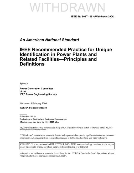 IEEE 803-1983