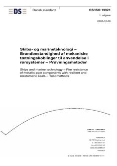 DANSK DS/ISO 19921