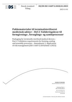 DANSK DS/EN ISO 11607-2