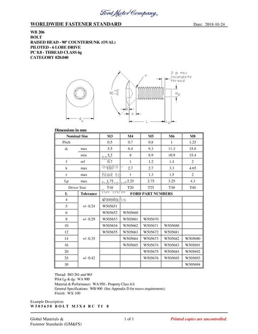 FORD WB206