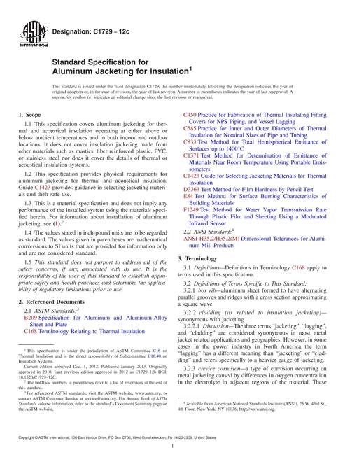 ASTM C1729-12c