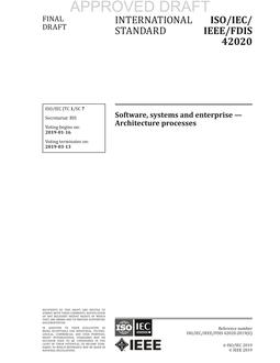 IEEE/ISO/IEC P42020