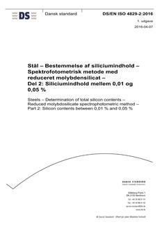DANSK DS/EN ISO 4829-2