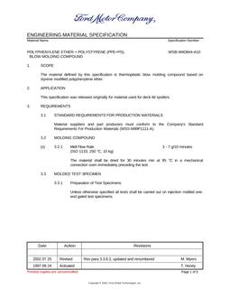 FORD WSB-M4D844-A10