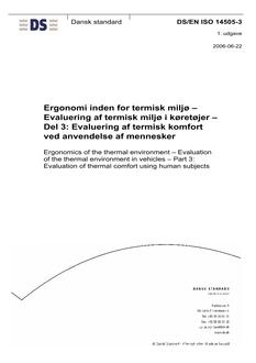 DANSK DS/EN ISO 14505-3