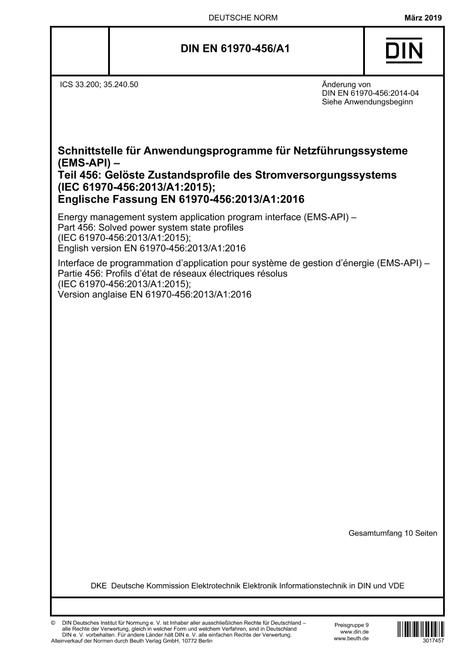 DIN EN 61970-456/A1