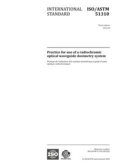 ISO/ASTM 51310:2022