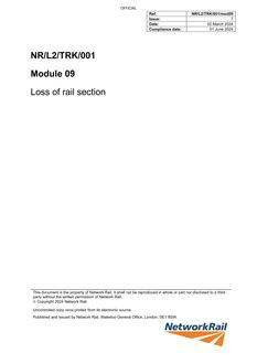 NR NR/L2/TRK/001/MOD09 ISSUE 7
