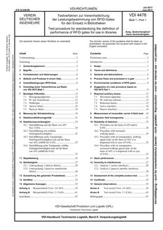 VDI VDI 4478 BLATT 1