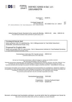 DANSK DS/IEC/TR 62002-4
