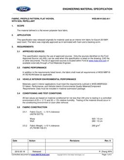 FORD WSS-M1H1263-A11