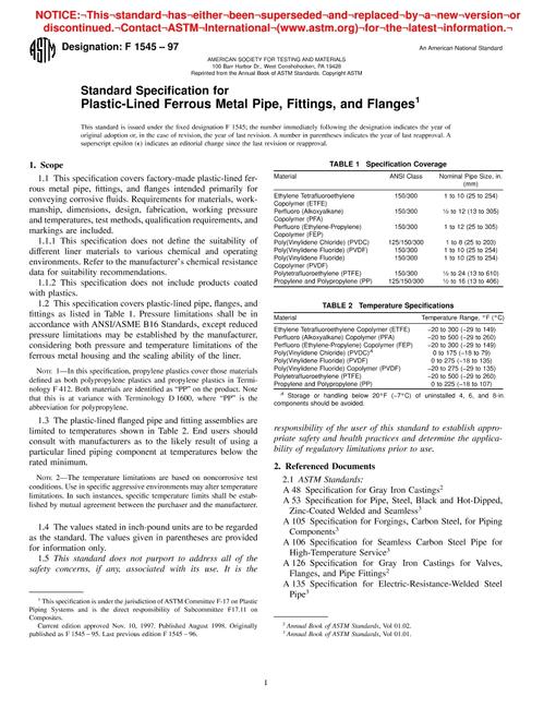 ASTM F1545-97