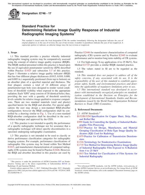 ASTM E746-17