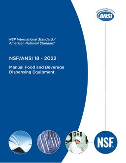NSF/ANSI 18-2022