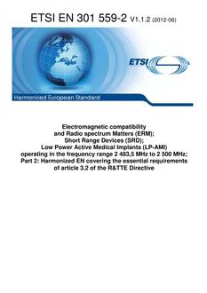 ETSI EN 301 559-2