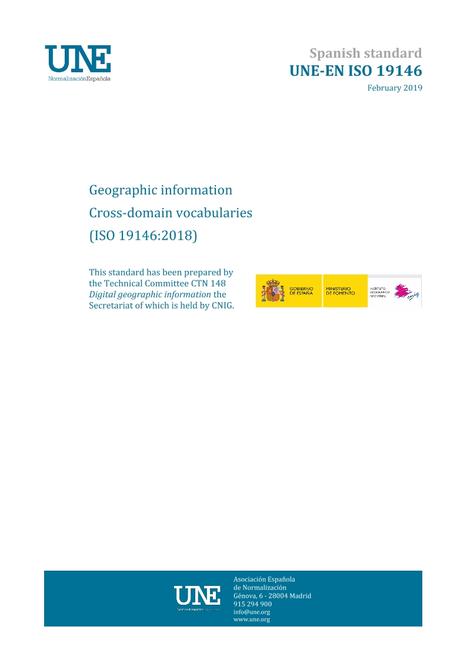 AENOR UNE-EN ISO 19146