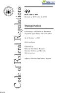 CFR 49CFR 400-999