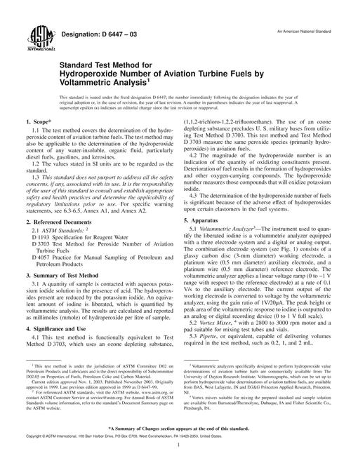 ASTM D6447-03
