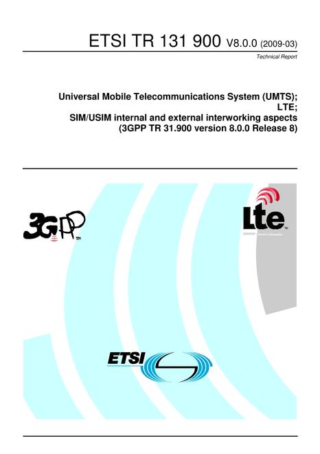 ETSI TR 131 900