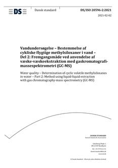 DANSK DS/ISO 20596-2