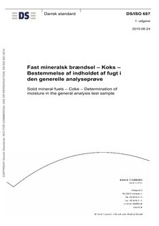 DANSK DS/ISO 687